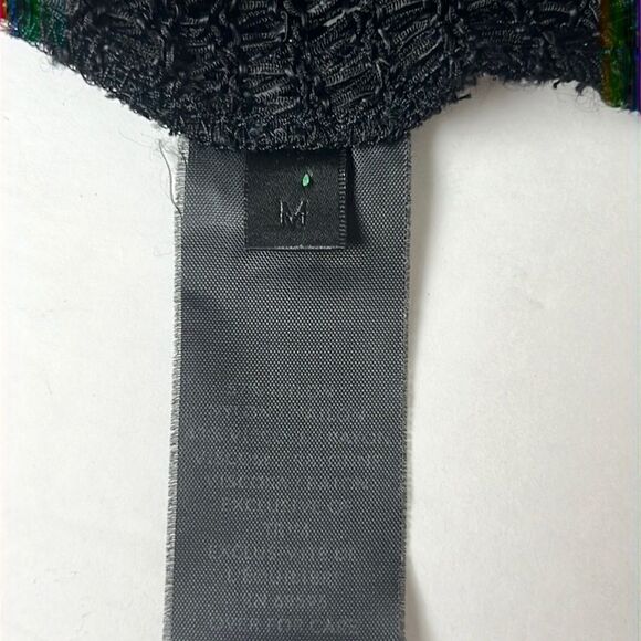 Donna Karan Open Front Sleeveless Semi-Sheer Draped Cozy Long Cardigan M - Picture 9 of 12